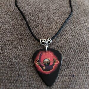 JOURNEY GUITAR PICK NECKLACE